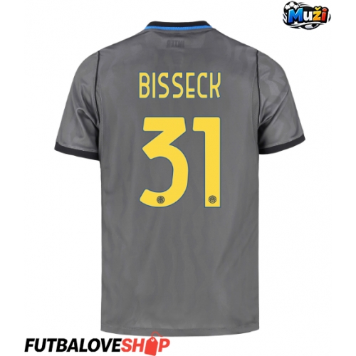 Dres Inter Milan Yann Bisseck #31 Tretina 2026-27 Krátky Rukáv